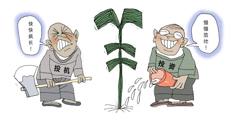 “投教画中话”系列之三《投资与投机》